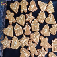  Gingerbread cookies (100Gms, with Egg) by Beige Marvel